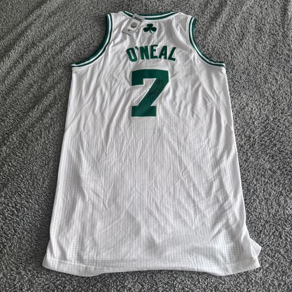 Autographed 2010 Adidas Rev 30 Jermaine O'Neal NBA Boston Celtics Jersey JSA COA - Picture 2 of 16